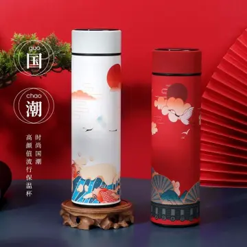 500ml creative chinese style retro thermos