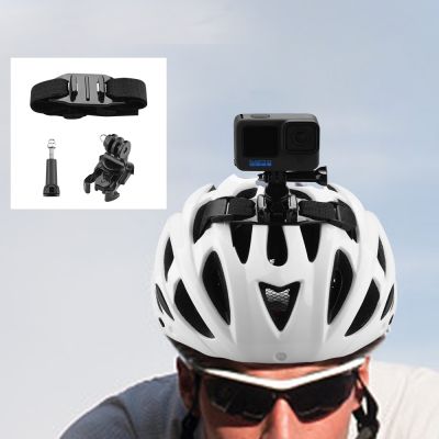 อะแดปเตอร์หมวกกันน็อค สําหรับ GoPro 10/9 สําหรับ Osmo Action Insta360 ONE R พร้อมที่คาดศีรษะ