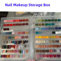 Transparent Nail Art Empty Storage Case Box Rhinestones Gems DIY Jewelry Accessories Plastic Organizer Box Manicure Tool