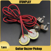 2 Buzzer กีตาร์ Humbucker pickup dual Piezo pickup 500K Volume Tone Control กีตาร์ทั่วไป transducer Pickups