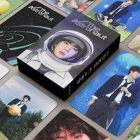 55pcs/box BTS JIN Photocards The Astronaut LOMO Card Postcard Collection Card