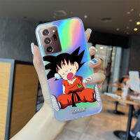 เคสโทรศัพท์มือถือปลอกสำหรับ Samsung Note20 Galaxy Note20เคสโทรศัพท์อนิเมะมากสีสันสดใสปลอกบัตรเลเซอร์ในตัว