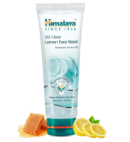 เจลล้างหน้า คุมมัน Himalaya oil control lemon face wash 100 ml. หิมาลายา ออย คอนโทรล เลมอน