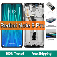 ZZOOI 6.53" Original Xiaomi Redmi Note 8 Pro LCD Display Touch Screen  For Redmi Note8Pro M1906G7I LCD Display Replace  with Frame