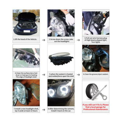 Car Front Headlight head light lamp Lens Cover for -5 Series F10 F18 520 523 525 535 530 2010-2014