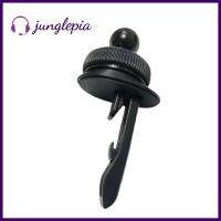 JUNGLEPIA ที่แขวนที่วางโทรศัพท์ตะขอคลิปสีดำขาตั้งเอนกประสงค์รถยนต์