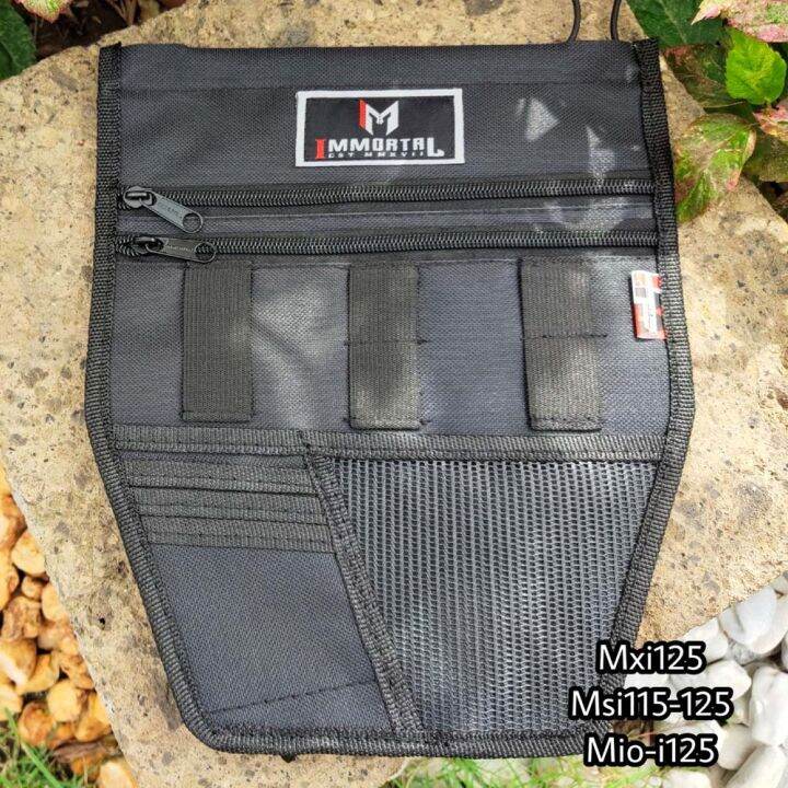 Rare Cool Mio I 125 Immortal 8 Pockets Under Seat Organizer Motorcycle