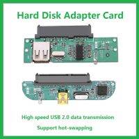 New High Speed USB 2.0 Data Transmission 2.5 USB 2.0 TO SATA 7 15 Pin Hard Disk Adapter Converter Computer Cables Win7/8/10