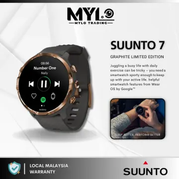 SUUNTO 7 All Black | Titanium Stone Gray | Graphite Copper The