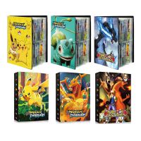 【CW】 240Pcs Cards Album Book Games Charizard Mewtwo Anime Collection Card Pack Booklet Kids Gifts
