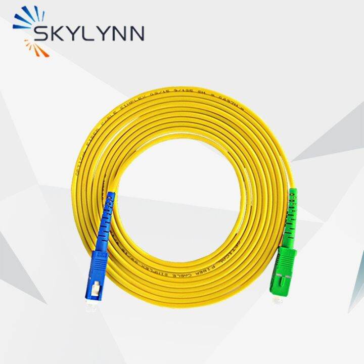 Optical fiber accessories 10PCS Optical Fiber Patch Cord SC APC to SC