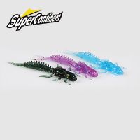 2019New Reach Soft Lures Soft Plastic Lures Larva 6cm/5cm Floating Freshwater Swimbaits Silicone Soft Bait Worm For Fishing