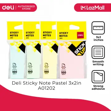 Shop Big Sticky Notes With Horizontal Lines with great discounts and prices  online - Nov 2023