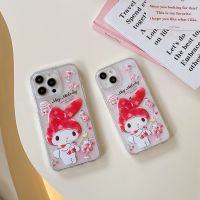 เคสการ์ตูนน่ารักเมโลดี้ของฉันเคสโทรศัพท์สำหรับ iPhone 14 Pro Max เคส14 Pro 14 Plus โทรศัพท์กลับยากกันกระแทกสำหรับ iPhone 13 Pro Max เคสโทรศัพท์ S สำหรับ12 Pro Max 11เคสห่อหุ้ม