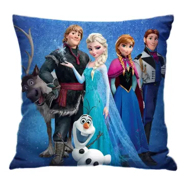 Flannel Throw Pillow/Sham Cushion Cover Disney's Frozen Characters