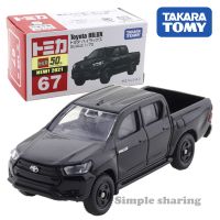 รถเก็บสำหรับโชว์รถโมเดลเหล็ก Takara Tomy No.67 Toyota Hilux 1/70 Kids Toys