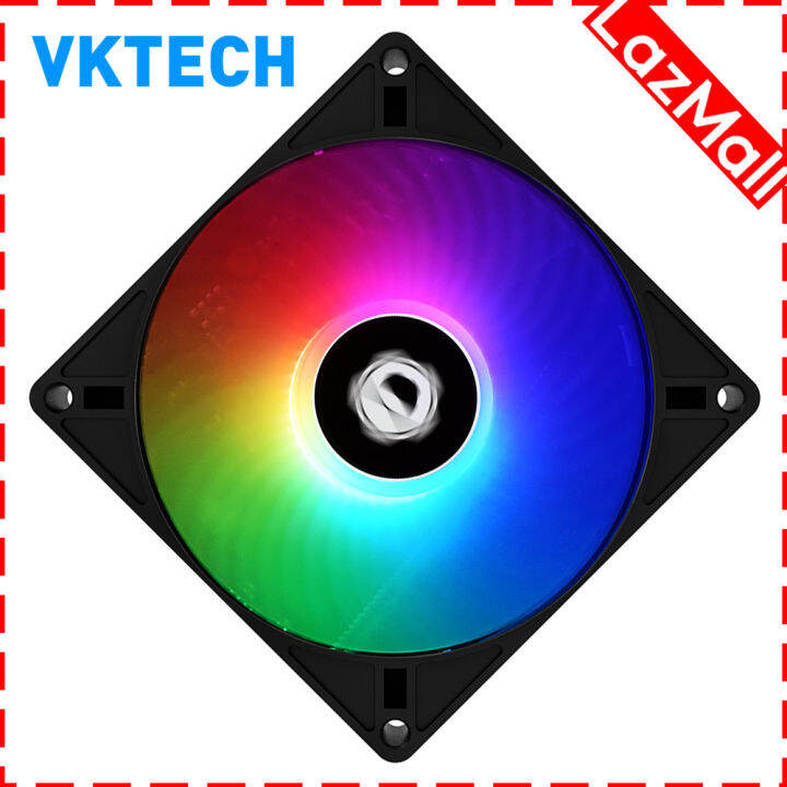 Vktech Cooling Fan 9cm PWM ARGB 4PIN PC Case Cooling Fan Desktop Computer CPU GPU Radiator