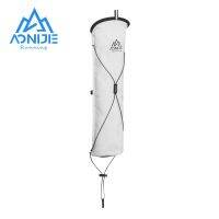 AONIJIE E4418 C9112 Lightweight External Hiking Pole Storage Bag Fish Bone Pocket Opening Tightening Buggy Bag