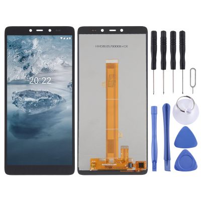 (ความงามของ Iverson) หน้าจอ LCD TFT สำหรับ Nokia C2รุ่น2nd พร้อม Digitizer ประกอบเต็มตัวเครื่อง