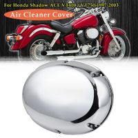 Chrome Air Intake Cleaner Filter Cover for Shadow VT400 / VT750 1997-2003