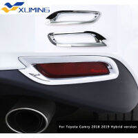 Xuming Abs คาร์บอนด้านหลังหมอกกรอบสติกเกอร์ Trim Bumber Light สำหรับ Toyota Camry 2018 2019 8 8th Xv70