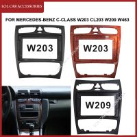 9 Inch For BENZ C CLASS (W203) / BENZ CLK-CLASS (W209) 2002-2004 Car Radio Android Stereo MP5 Player Frame 2Din Head Unit Fascia