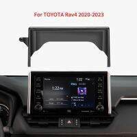 ที่จับโทรศัพท์มือถือรถยนต์สำหรับโตโยต้า Rav4 2020-2023ตัวยึดหน้าจอมัลติมีเดียระบบนำทางที่วางโทรศัพท์ในรถ J20อุปกรณ์ตกแต่งภายใน