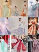 2023 New Fashion version Hanfu rental 2023 super fairy elegant ancient style womens complete Hanfu rental adult clothing Chinese suit rental