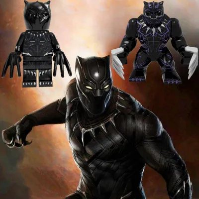 Wakanda คิงแบล็คแพนเตอร์ Tornama Shuri มาร์เวลมินิฟิกเกอร์ตัวต่ออเวนเจอร์สของเล่นสำหรับเด็ก