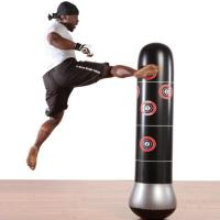 1.5 1.6M Inflatable Boxing Punching Bag Stress Punch Tower Speed Bag Target Bag For Children Adult Tumbler Sandbag Toy Sports