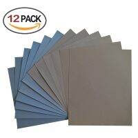 ◈ Grit 1500 2000 2500 3000 5000 7000 High Precision Polishing Sanding Wet/dry Abrasive Sandpaper Sheets - Germany Pack of 12