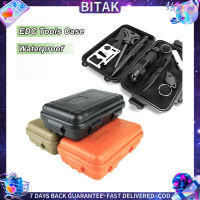 Bitak แบบพกพา EDC กล่องเครื่องมือยุทธวิธี Hard G/un Pis/tols กรณี Multi/ฟังก์ชั่น &amp; amp Sho/ck Proof Outdoor Survival Kit Storage กล่องซีล