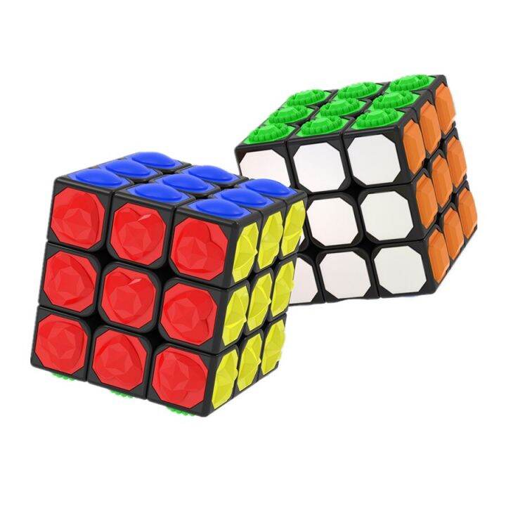 All-White Tactile Rubik's Cube, rubik cube - okgo.net