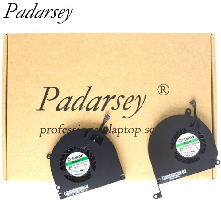 dxdff-pardarsey-1คู่-a1286ด้านซ้าย-ขวาพัดลมทำความเย็น-cpu-ใช้ได้กับ-macbook-pro-15-2008-2009-2010-2011-2012ฮีทซิงค์ที่ทำความเย็น