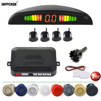 Parking Sensor Car Parking Kit LED Display 4 Sensors 22mm Backlight Reverse Backup Radar Monitor System 12V 8 Colors