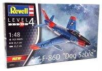 พลาสติก โมเดล ประกอบ  revell สเกล1/48 F-86D DOG SABRE