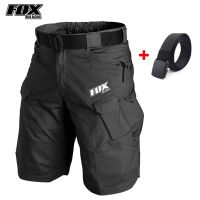 FOX Ride Racing Men Cycling Shorts Summer Mtb Downhill Pants Waterproof Male Bicycle Clothing Road Bike Motorcycle Cargo Bottoms Towels