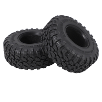 8PCS 118MM 2.2 Rubber Tires Wheel Tyres for 1/10 RC Crawler Car Axial Wraith SCX10 Capra TRX4 TRX6 D90