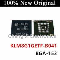 5PCS/Lot KLM8G1GETF-B041 KLM8G1GETF KLM8G1GETFB041 FBGA-153 หน่วยความจํา EMMC ดั้งเดิมใหม่ KLM8G1WEPD-B031 KLM8G1WEPD