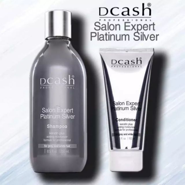 dcash-salon-expert-platinum-silver-แชมพู-เพิ่มประกายสีผมบรอนด์เงิน-หรือเทา