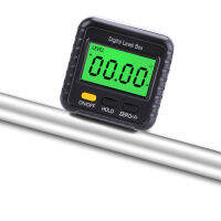 360องศาแม่เหล็กดิจิตอล Inclinometer ระดับกล่องวัดมุม Meter Finder ไม้โปรแทรกเตอร์ฐานขนาดเล็กอิเล็กทรอนิกส์เครื่องมือวัด