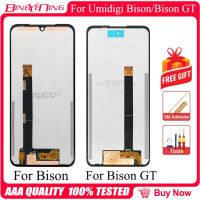 Original UMIDIGI Bison Pro จอแสดงผล LCD + หน้าจอสัมผัสสำหรับ UMIDIGI Bison 2021จอแสดงผล LCD Bison GT + เครื่องมือ + กาว3M