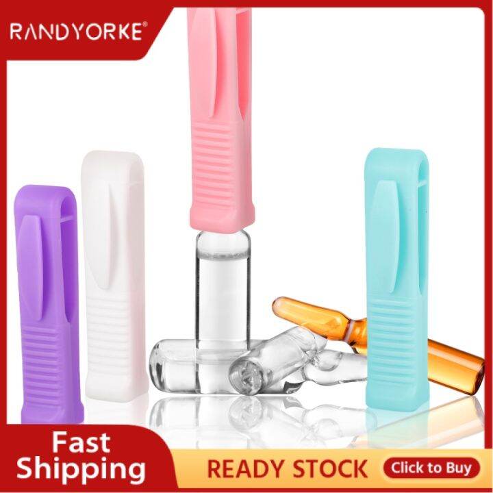 Randyorke 8 Pcs Ampoule Bottle Opener Cutting Tool Glass Vial Opening