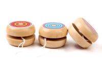 1Pcs Wooden Yoyo Toys Classic Toys Wooden YO-YO Ball Spin 4.5cm Professional Puzzle Toys For Child Gift