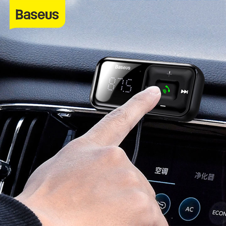 baseus-fm-transmitter-car-bluetooth-5-0-fm-radio-modulator-car-kit-3-1a-usb-car-charger-handsfree-wireless-aux-audio-mp3-player