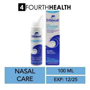 2x STERIMAR For nasal hygiene and comfort 50ml, 100% natural sea water spray