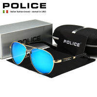 Luxury Brand POLICE 1382 Outdoors Mens Sunglasses Polarized Pilot High Definition Driving Mirror Sunglasses Men