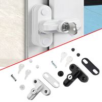 【YF】 T-lock Flat Open Doors Windows Locks Safety Window Door Lock Sash Jammer Security Restrictor With Key