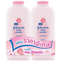 [Limited Deal] Free delivery จัดส่งฟรี Johnson Powder Blossom 380g. Pack 2 Cash on delivery เก็บเงินปลายทาง