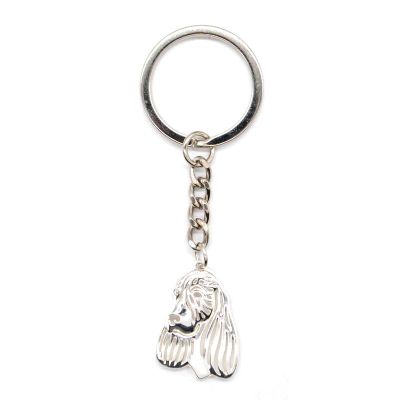 Female Alloy Pet Dog Pendant Key Chains Womens English Springer Spaniel Key Chains Key Chains